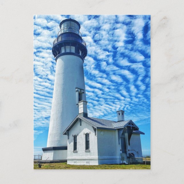 Yaquina Head Lighthouse Newport Oregon Postcard (Front)
