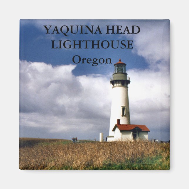Yaquina Head Lighthouse, Oregon Magnet (Front)