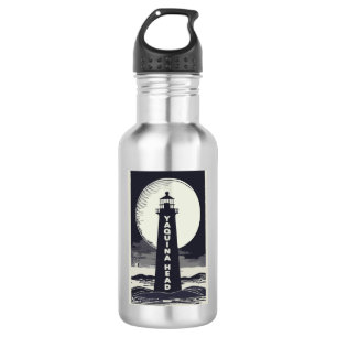 Yaquina Head Lighthouse Oregon Moon 532 Ml Water Bottle