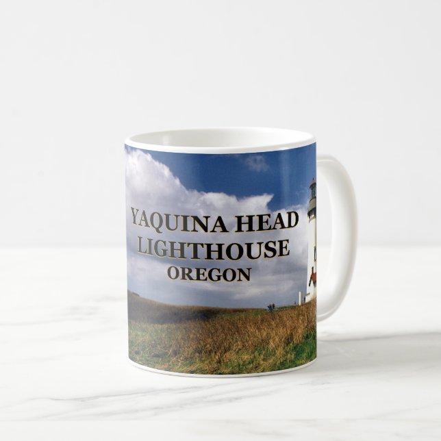 Yaquina Head Lighthouse, Oregon Mug (Front Right)