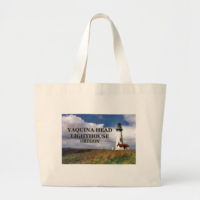 Yaquina Head Lighthouse, Oregon Tote Bag (Front)