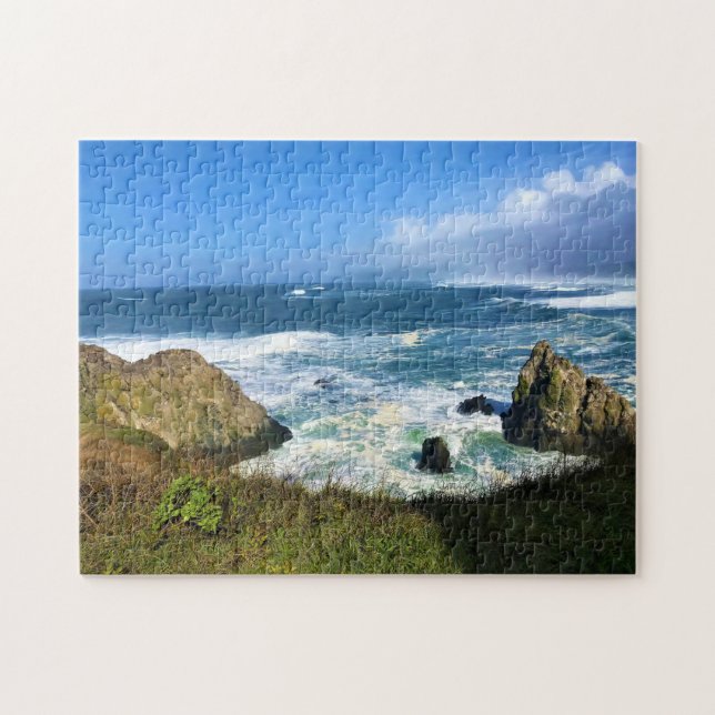 Yaquina Head Outstanding Natural Area, Oregon Jigsaw Puzzle (Horizontal)