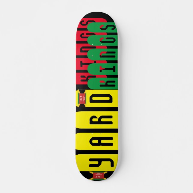 YARD  KINGS   JMT 7 3/4" Skateboard Deck (Front)