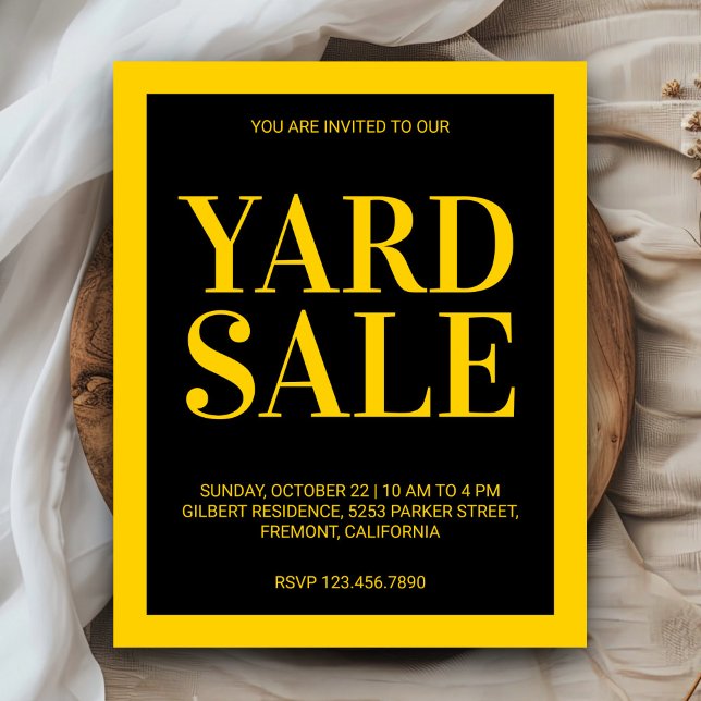Yard Sale Flyer (Creator Uploaded)
