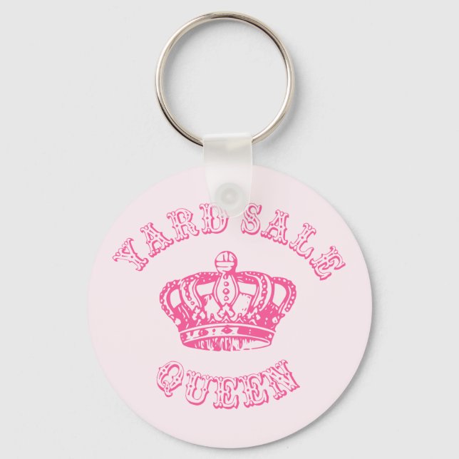 Yard Sale Queen Key Ring (Front)