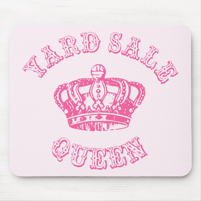 Yard Sale Queen Mouse Pad (Front)