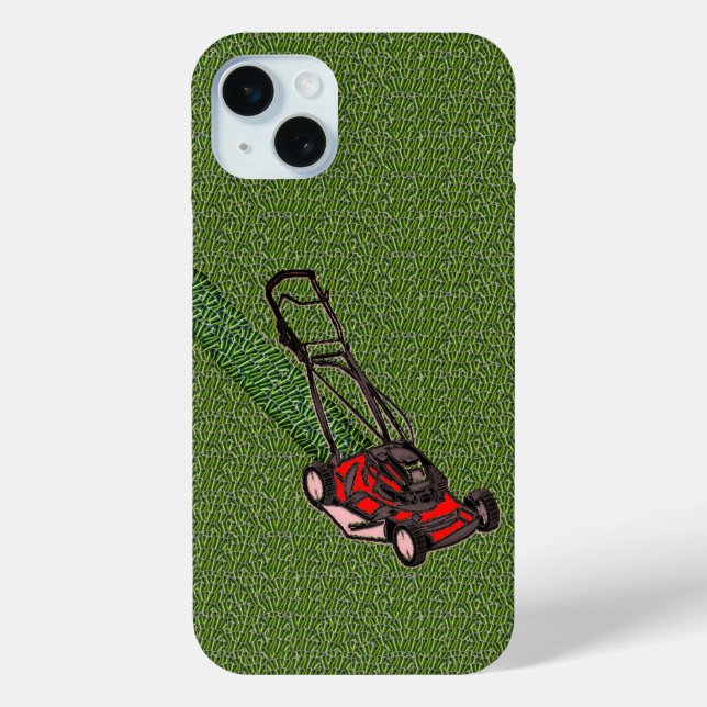 Yardwork Summer Lawn Mower Case-Mate iPhone Case (Back)