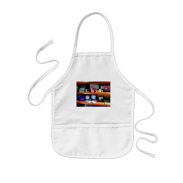 Yarn and Thread in General Store Kids Apron (Front)