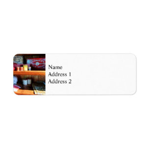 Yarn and Thread in General Store Return Address Label