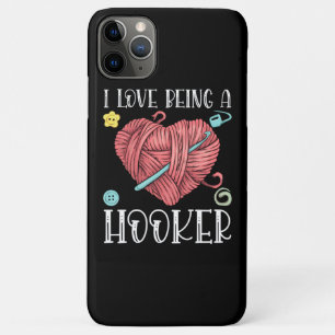 Yarn Crocheting Knitting Day iPhone 11 Pro Max Case