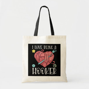 Yarn Crocheting Knitting Day Tote Bag