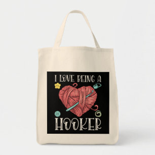 Yarn Crocheting Knitting Day Tote Bag