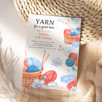 Yarn for a Good Time Crochet Birthday Party