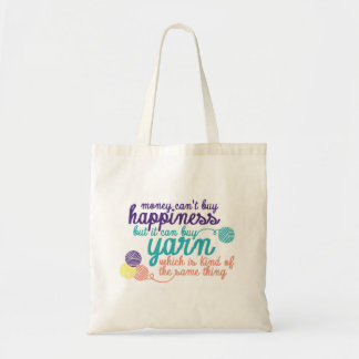 Yarn Happiness Tote Bag
