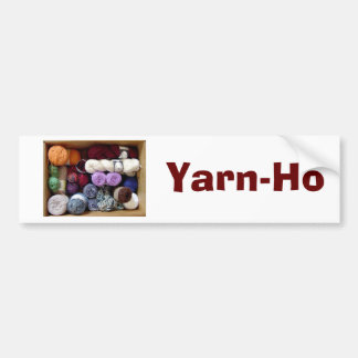 Yarn-Ho Bumper Sticker