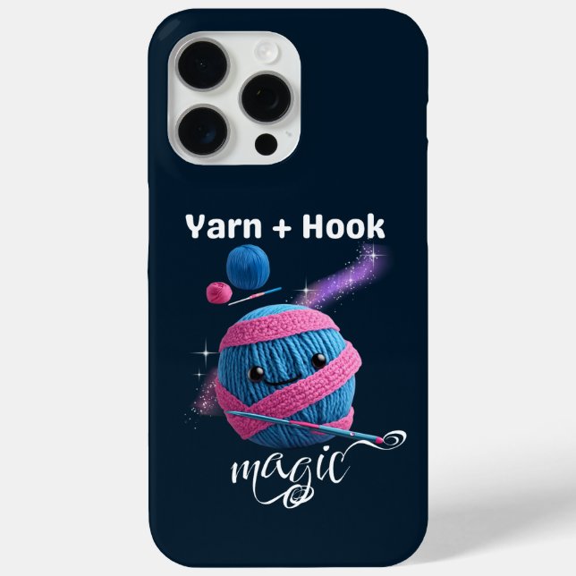 Yarn + Hook = Magic Case-Mate iPhone Case (Back)