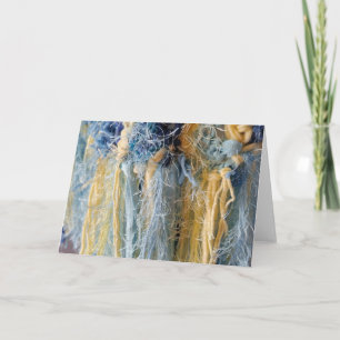 Yarn Image Blank Note Card