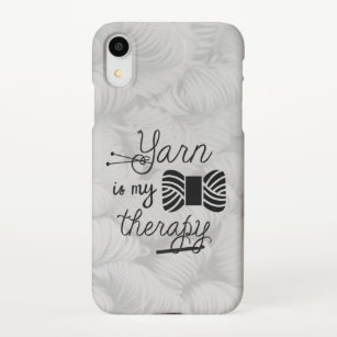 Yarn is my therapy - Knit / Crochet Crafts Case-Ma iPhone Case