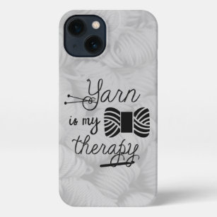 Yarn is my therapy - Knit / Crochet Crafts Case-Ma iPhone 13 Case