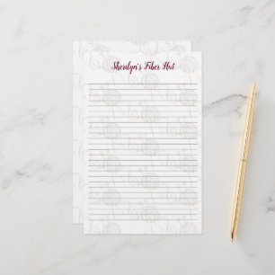 Yarn Knitting Fibre Arts Business Crafter Paper