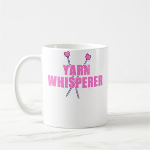 Yarn Whisperer Funny Knitting Lover Crochet Coffee Mug