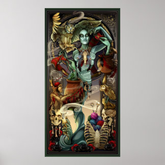 Yarn Zombies "Bridgette" Full-Length Poster