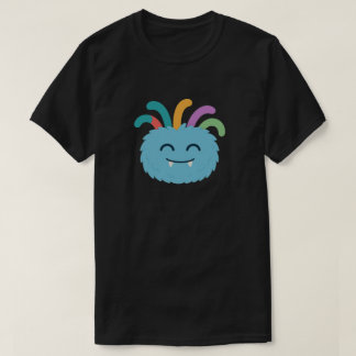 Yarnaby the Fuzzy Monster – Cute Rainbow Tentacle T-Shirt