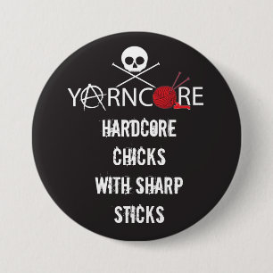 YarnCore Definition 7.5 Cm Round Badge