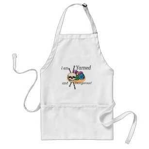 Yarned and Dangerous T-shirts and Gifts. Standard Apron