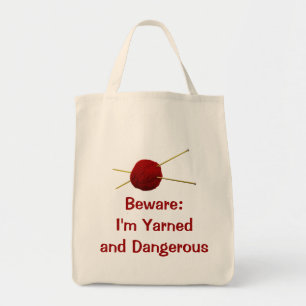 Yarned and Dangerous Tote