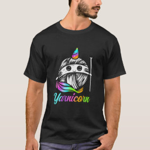 Yarnicorn - Cute Knitting And Yarn Unicorn T-Shirt