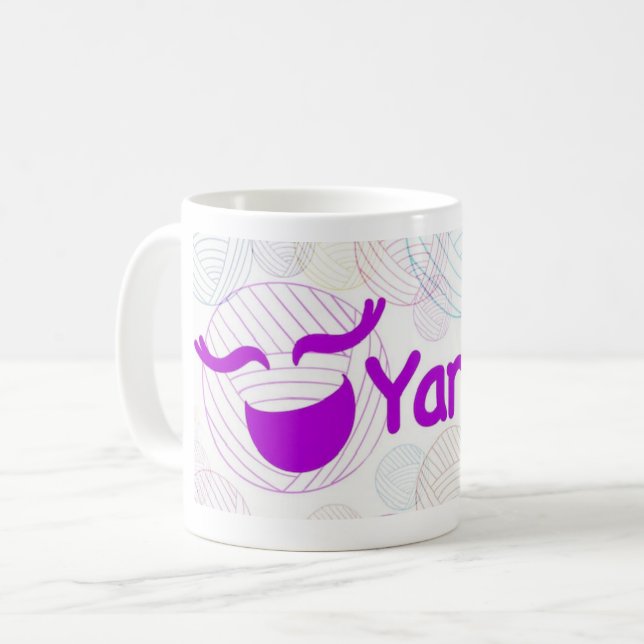 Yarnjoy Mug (Front Left)