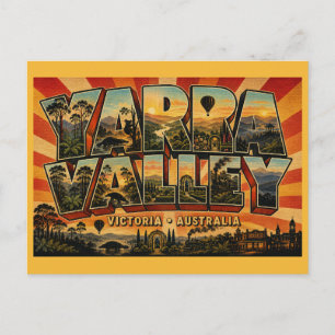 Yarra Valley Victoria Nature Gardens & Wildlife Postcard