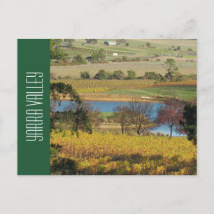 yarra valley winery postcard