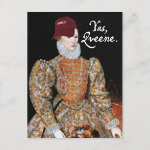 Yas, Qveene! Postcard