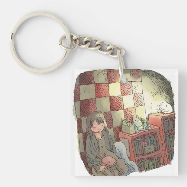 Yasashiniji Key Ring (Front)