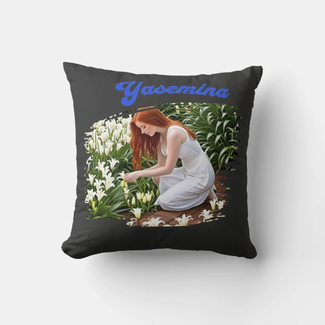 " Yasemina..." Cushion (Front)