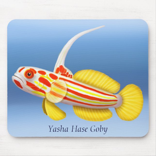 Yasha Hase Shrimp Goby Mousepad (Front)
