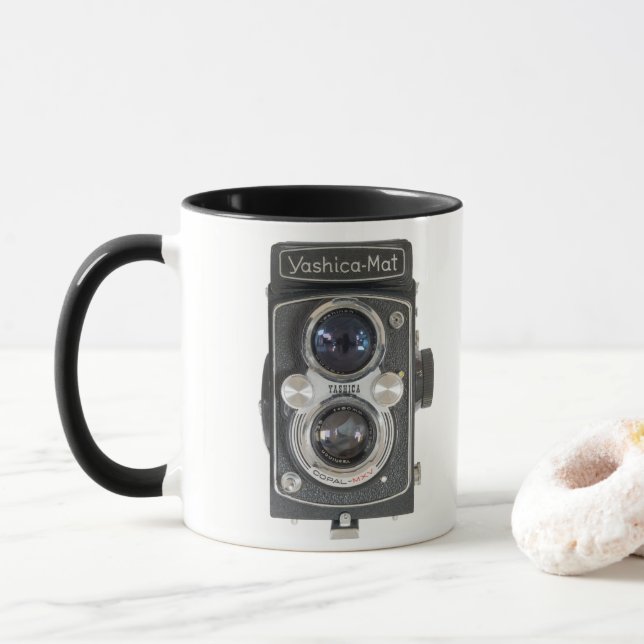 Yashica-Mat Mug (With Donut)