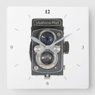 Yashica-Mat Square Wall Clock