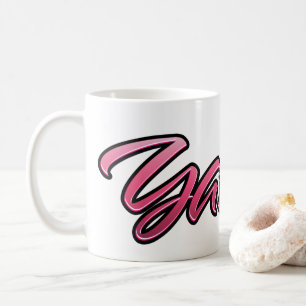 Yasmin faded pink cup tea cup coffee cup