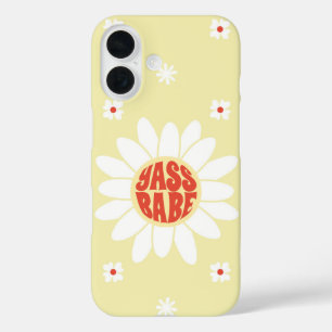 Yass Babe Retro Daisy iPhone 16 Case