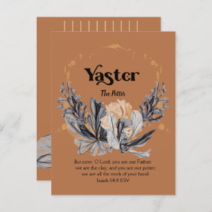 Yaster Names of God Devotional Scripture Postcard
