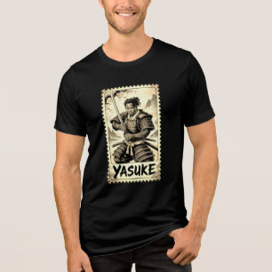 Yasuke African Samurai Ronin Tri-Blend Shirt