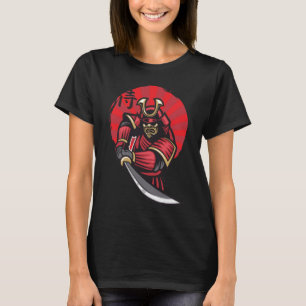 Yasuke Black Japanese Samurai Bushido Warrior Japa T-Shirt