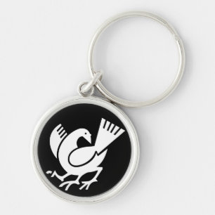 Yata crow key ring