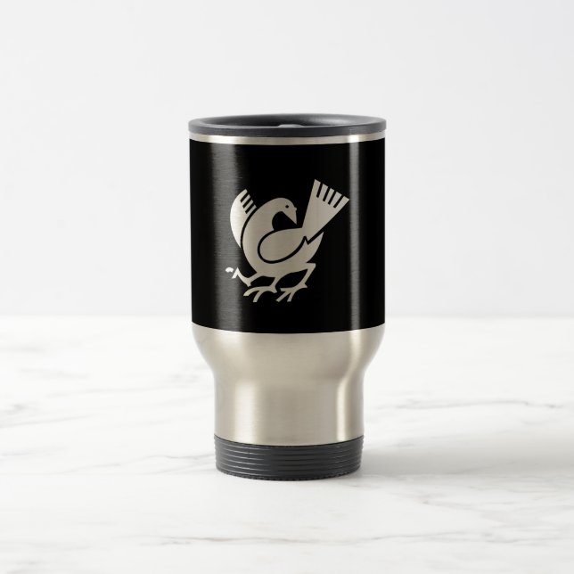 Yata crow travel mug (Center)
