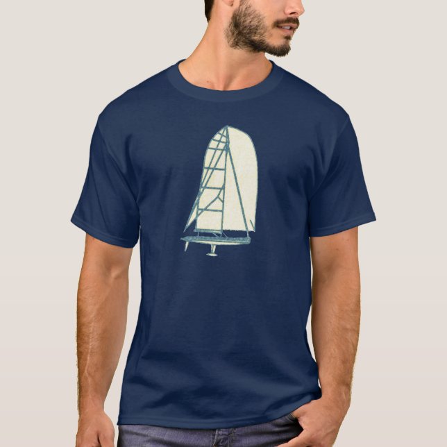 yatching laser class T-Shirt (Front)