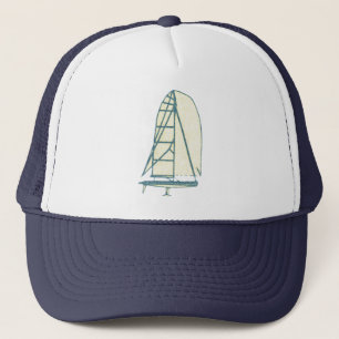 yatching laser class trucker hat