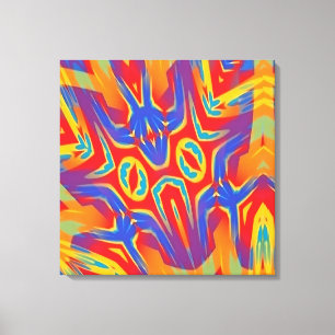 Yawn Over Baphomet Street Canvas Print